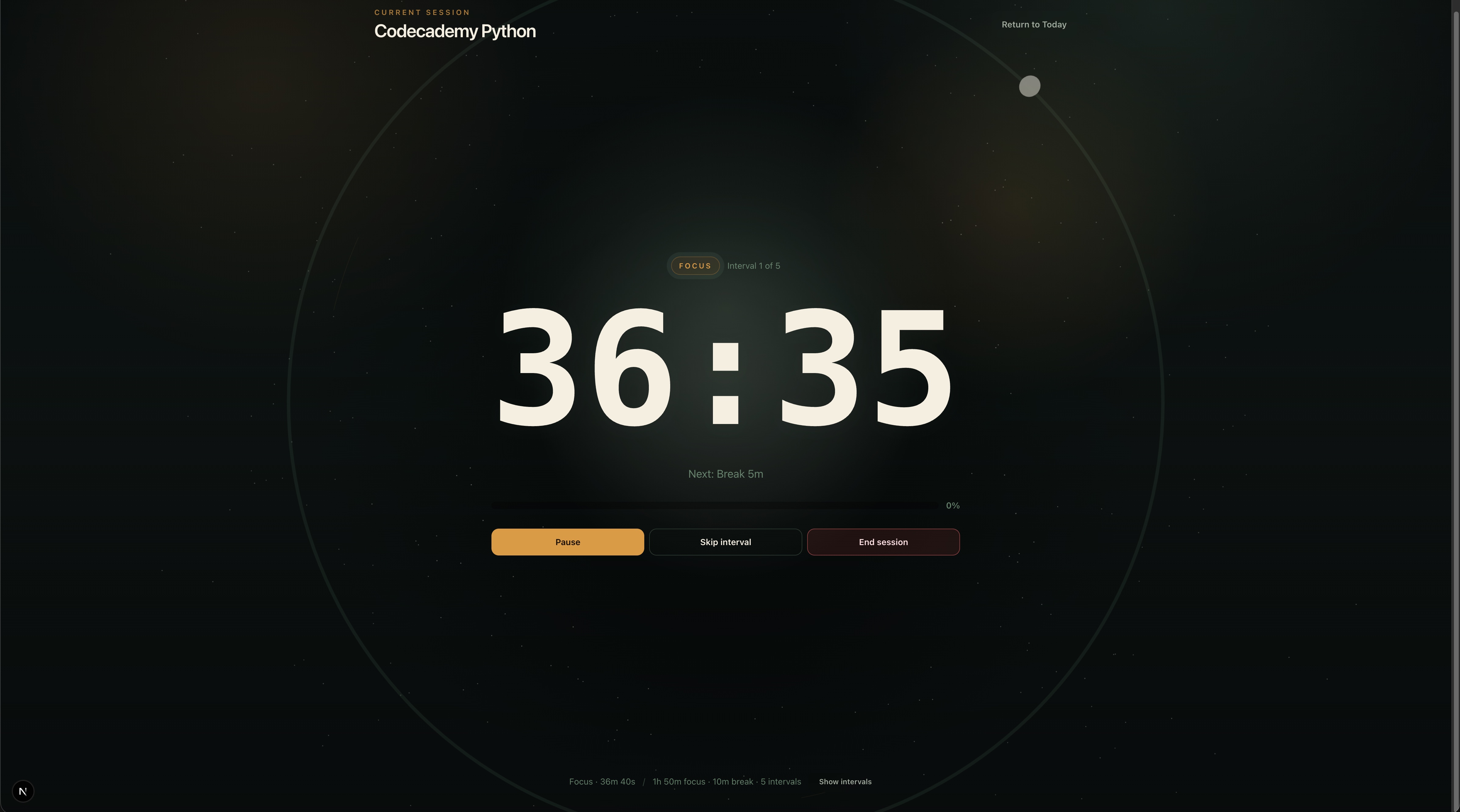 Smart Pomodoro screenshot 3